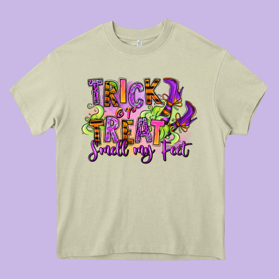 Heavy Core Tee Trick or treat smell my feet