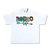 White rodeo life with gemstone Urban Heavy Tee - AdoDesignShop