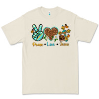 Bone peace love jesus Premium Tee - texasbilliewilder