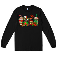 Black trex coffee cups Long Sleeve Tee - Jasminsmagicworld