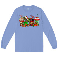Colony Blue trex coffee cups Long Sleeve Tee - Jasminsmagicworld