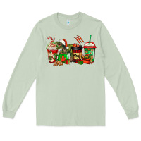 Matcha trex coffee cups Long Sleeve Tee - Jasminsmagicworld