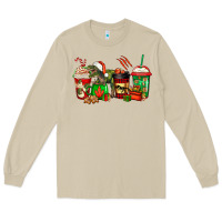 Mushroom trex coffee cups Long Sleeve Tee - Jasminsmagicworld