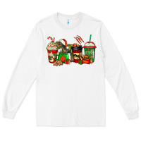 White trex coffee cups Long Sleeve Tee - Jasminsmagicworld