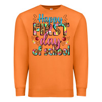 Carrot happy first day of school Premium Sweatshirt - BundleAndBundleShop
