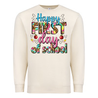 Sandshell happy first day of school Premium Sweatshirt - BundleAndBundleShop