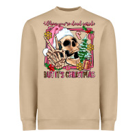 Mushroom when you're dead inside but it's christmas Heavyweight Sweatshirt - AdoDesignShop