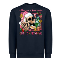 Navy when you're dead inside but it's christmas Heavyweight Sweatshirt - AdoDesignShop