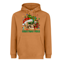 Meerkat Christmas Vibes Heavyweight Hoodie - BundleAndBundleShop