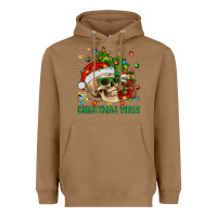 Toasted Coconut Christmas Vibes Heavyweight Hoodie - BundleAndBundleShop