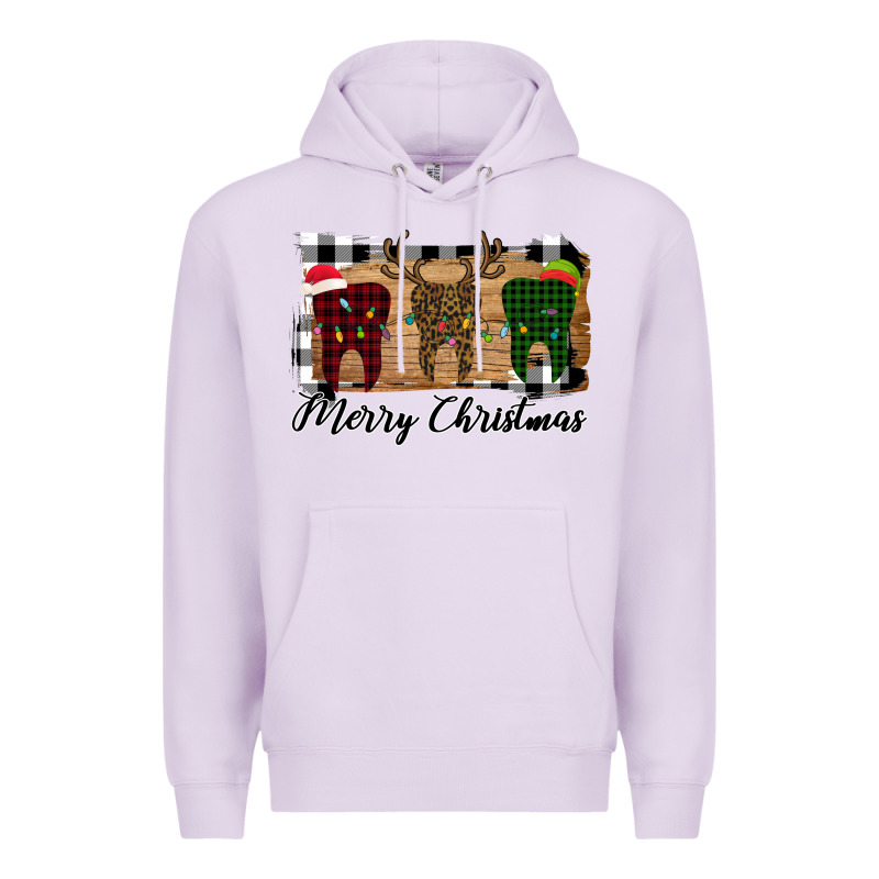 Merry Christmas Teeth Premium Hoodie by Bettercallsaul | Teevron