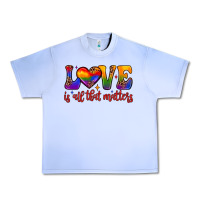 Grape Ice love is all that matters Urban Heavy Tee - JahusDesignShop
