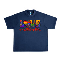 Navy love is all that matters Urban Heavy Tee - JahusDesignShop