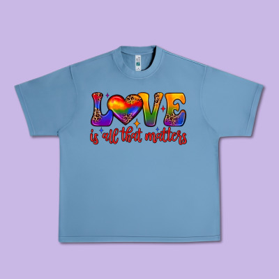 Love Is All That Matters Urban Heavy Tee Designed By Jahusdesignshop