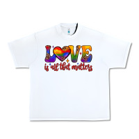 White love is all that matters Urban Heavy Tee - JahusDesignShop