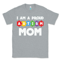 Heather Grey LIL Autism Mom Classic Tee - CowhideDigitalArt