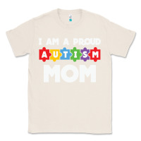 Natural LIL Autism Mom Classic Tee - CowhideDigitalArt
