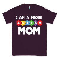 Plum LIL Autism Mom Classic Tee - CowhideDigitalArt
