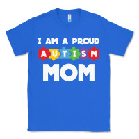 True Royal LIL Autism Mom Classic Tee - CowhideDigitalArt
