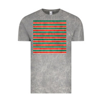 Cloud Rock christmas stripes seamless pattern Vintage Tee - BundleAndBundleShop