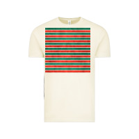 Vintage Arctic christmas stripes seamless pattern Vintage Tee - BundleAndBundleShop