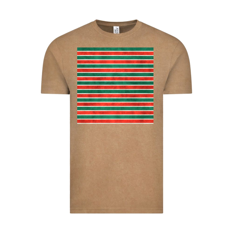 Christmas Stripes Seamless Pattern Vintage Tee by BundleAndBundleShop | Teevron