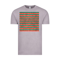 Vintage Zinc christmas stripes seamless pattern Vintage Tee - BundleAndBundleShop
