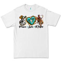 White peace love rodeo Premium Tee - texasbilliewilder