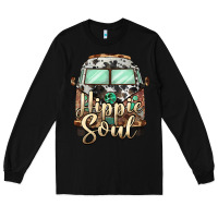 Black hippie soul caravan Long Sleeve Tee - BarkalooDesign
