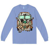 Colony Blue hippie soul caravan Long Sleeve Tee - BarkalooDesign