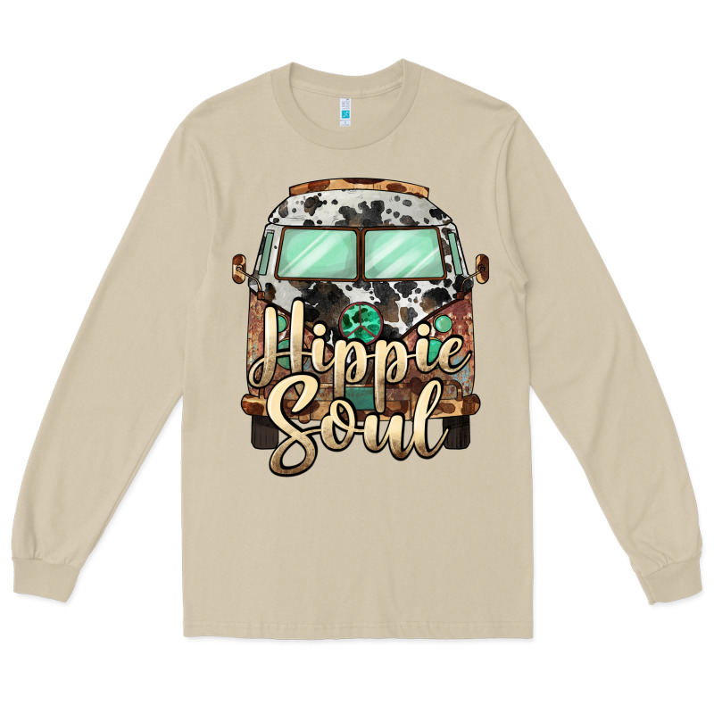 Hippie Soul Caravan Long Sleeve Tee by BarkalooDesign | Teevron
