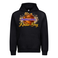 Black It's a Basketball kinda day Urban Hoodie - HowdyJamesFarm