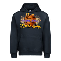 Navy It's a Basketball kinda day Urban Hoodie - HowdyJamesFarm