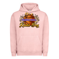 Pigment Salmon It's a Basketball kinda day Urban Hoodie - HowdyJamesFarm