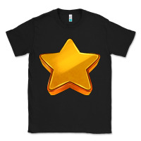 Black 3d golden stars Classic Tee - AdoDesignShop
