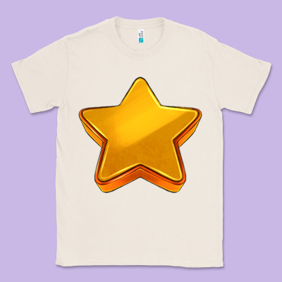 3d Golden Stars Classic Tee Designed By Adodesignshop