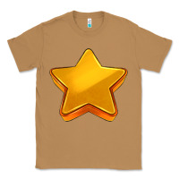 Toasted Coconut 3d golden stars Classic Tee - AdoDesignShop