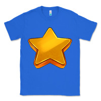 True Royal 3d golden stars Classic Tee - AdoDesignShop