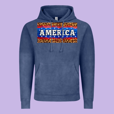 America License Plate Vintage Hoodie Designed By Hra Design Shop