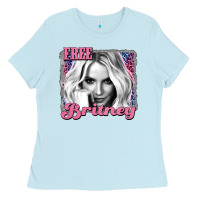 Baby Blue free britney Ladies Tee - AdoDesignShop
