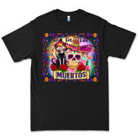 Black dia de los muertos Premium Tee - Zillion Design Studio