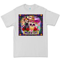 Dove Grey dia de los muertos Premium Tee - Zillion Design Studio