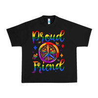 Black proud friend Urban Heavy Tee - JahusDesignShop