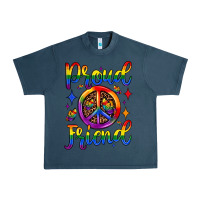 Midnight Navy proud friend Urban Heavy Tee - JahusDesignShop