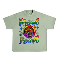 Oil Green proud friend Urban Heavy Tee - JahusDesignShop