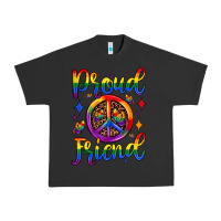 Pigment Black proud friend Urban Heavy Tee - JahusDesignShop