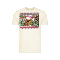 Vintage Arctic pink skeleton  christmas Vintage Tee - AdoDesignShop
