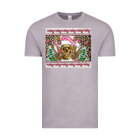 Vintage Zinc pink skeleton  christmas Vintage Tee - AdoDesignShop