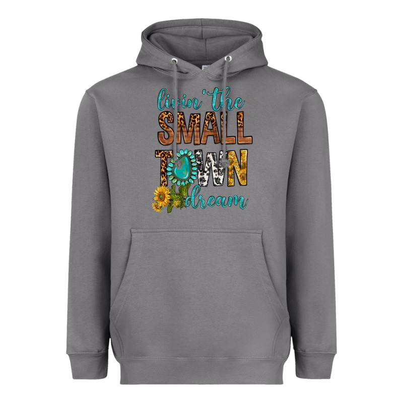Living The Small Town Dream Heavyweight Hoodie by BundleAndBundleShop | Teevron