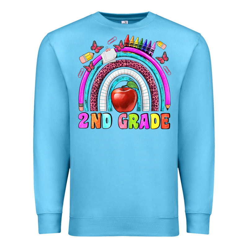 2 Nd Grade Premium Sweatshirt by BundleAndBundleShop | Teevron